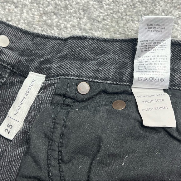 Pacsun | Black High Rise Bootcut - Picture 5 of 5